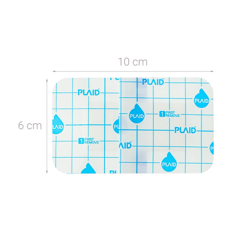 Gạc dán vô trùng không thấm nước Plaid Vafw6010 (6 x 10cm) hộp 50 miếng - 8